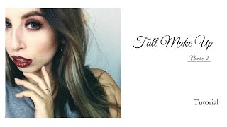 Fall Make Up Tutorial N2  LisaLee [upl. by Hurlow]