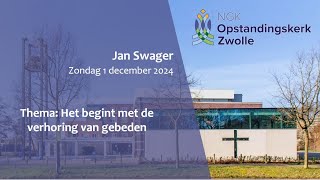 1 december 2024  Jan Swager [upl. by Ecnahc]