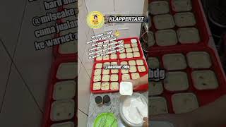 Klappertart idejualan klapertart klappertaart milscakebdg [upl. by Mareah]