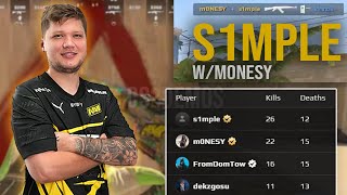 s1mple 2612 MIRAGE wm0nesy  FACEIT  CS 2 POV  231223 [upl. by Berl]