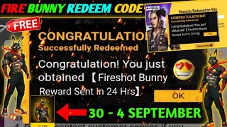 FREE FIRE REDEEM CODE TODAY 31 AUGUST REDEEM CODE FREE FIRE  FF REDEEM CODE TODAY 31 AUGUST [upl. by Joost]