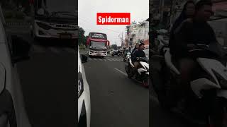 bus basuri spiderman DausPutranz5th [upl. by Eivets]