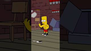 Bart se convirtió en un héroe deportista shorts simpsons [upl. by Esnofla464]