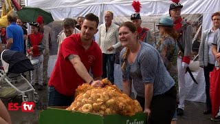 Zwiebelfest 2016 in Esslingen eröffnet [upl. by Ryhpez]