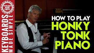 How to Play Honky Tonk Piano  Jimmy Reed and Chuck Berry Style [upl. by Hamford]