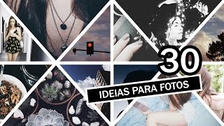 30 IDEIAS PARA FOTOS tumblr [upl. by Nidia]