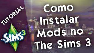 COMO INSTALAR MODS A LOS SIMS 4  TUTORIAL [upl. by Tristis]