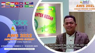 ROAD TO ASEAN WOUND SUMMIT 2022  Ns Asrizal MKep WOCETN [upl. by Yssim425]