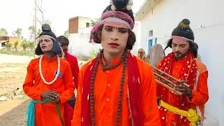 bahrupiya party  Bahrupiya Dance Baba ji  मनीष बहरूपिया पार्टी budhora up je baba aaye bahar se [upl. by Rostand]