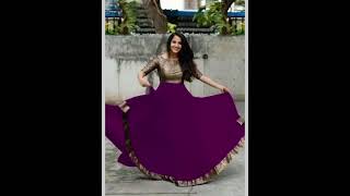 ••Stylish Taffeta Silk Heavy Embroidered Gown With Dupatta••taffetasilk gownfashionwala [upl. by Swart226]