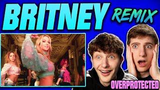 Britney Spears  Overprotected Darkchild Remix REACTION [upl. by Gelasias]