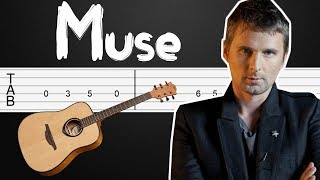 Starlight  Muse Guitar Tutorial Guitar Tabs Guitar Lesson Fingerstyle [upl. by Farhsa285]