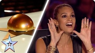 Alesha Dixons BEST GOLDEN BUZZERS  Britains Got Talent [upl. by Loralie]