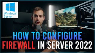 How to Configure Firewall in Windows Server 2022 [upl. by Azyl75]