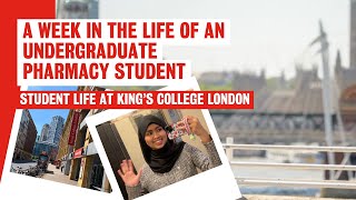 A week in the life of a Pharmacy student  Kings College London [upl. by Adaval988]