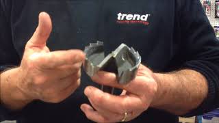 EthAnswers How To Sharpen a Forstner Bit With Trend Diamond Hones [upl. by Retloc666]