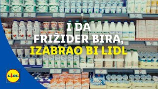 FRIŽIDER  I da frižider bira izabrao bi Lidl  Lidl Hrvatska [upl. by Emor]