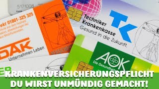 KRANKENVERSICHERUNGSPFLICHT  Gehst DU mit der MASSE wirst DU untergehen [upl. by Johannes]