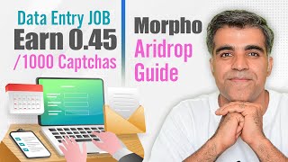 Crypto Market Latest News Updates  Earn 045 on every 1000 CaptchData entry JOB [upl. by Corliss]