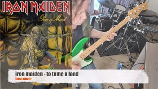 Rock Out With This Iron Maiden Bass Cover To Tame A Land [upl. by Furtek]