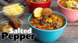 AMAZING Pulled Pork Chili in an hour [upl. by Essinger]