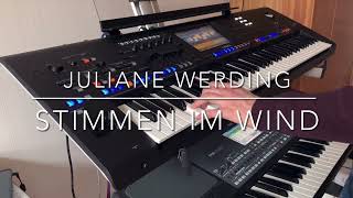 Stimmen im Wind Juliane Werding  COVER  Yamaha Genos [upl. by Willcox57]