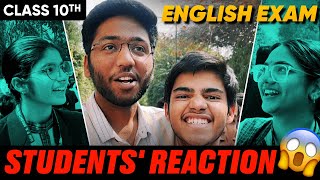 Students Reaction 😱  ENGLISH Class 10th Boards 2023 🔥  Shobhit Nirwan [upl. by Ettelegna71]