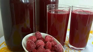 Sirup od malina bez konzervansa  Video recept [upl. by Peggie]