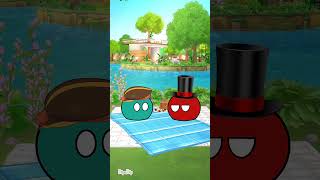 Bahasa Inggris vs bahasa jawa countryballanimation animasi memes animasiseru shorts [upl. by Hennie]