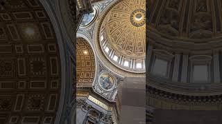 Inside Vatican City’s Iconic Masterpiece St Peter’s Basilica stpetersbasilica vaticancity [upl. by Nwahsud]