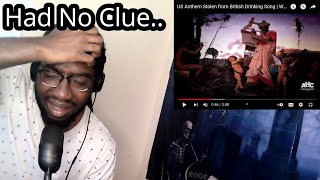 American REACTS quotUS Anthem Stolen from British Drinking Song quot the anacreontic song [upl. by Nirrok]