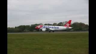 Edelweiss commence Zurich to Edinburgh flights [upl. by Thorncombe]