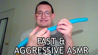 ASMR Fast amp Aggressive Lo Fi Random Triggers [upl. by Russian411]