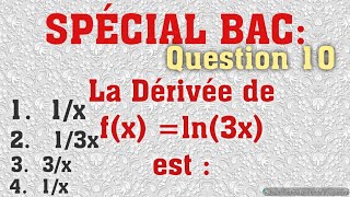 Spécial bac fonctions logarithmes  maths terminale TD10 indiamaroo movies [upl. by Treb]