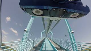 Alpengeist Busch Gardens Williamsburg front seat POV [upl. by Henrion250]