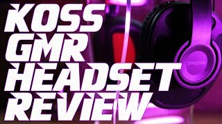 Koss GMR 540ISO amp 545AIR Gaming Headsets Open Backs You Need to Own [upl. by Hsemar594]