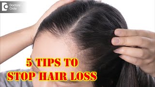 5 Tips on How To Stop Hair Loss And Regrow Hair Naturally  Dr Rasya Dixit  Doctors Circle [upl. by Moia928]