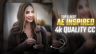 Top 5 Best Ae Inspired 4k Quality CC  XML  Alight Motion  Akash Editz [upl. by Iot15]