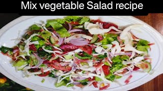 Veggies Delight Salad  veggies vibrance salad  Fresh fusion salad  Explore nature and cooking [upl. by Nepsa]