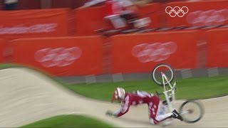 Mens BMX Seeding  London 2012 Olympics [upl. by Leelah]