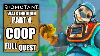 Biomutant  Goop  Sewage Tunnel Gumquacks amp Porky Puff Full Quest  Gameplay Walkthrough Part 4 [upl. by Nordin]