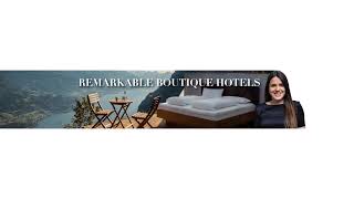 Remarkable Boutique Hotels Live Stream [upl. by Babby]