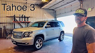 2017 Tahoe 3” Rough Country Lift Magna Ride Delete [upl. by Benge]