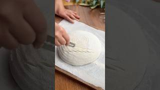 Sourdough bread scoring sourdough bread baking sourdoughscoring [upl. by Florette106]