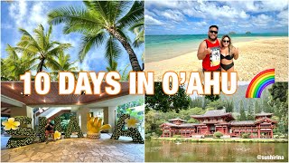 HAWAI’I VLOG 10 DAYS IN O’AHU [upl. by Otsugua]