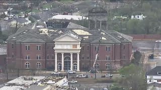 Newnan tornado classified as an EF 4 storm [upl. by Adlemy]