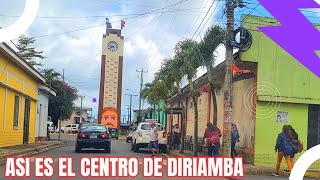 Así es el Centro de Diriamba dimos un pequeño recorrido por esta Ciudad Caraceña Nicaragua 2023 [upl. by Notfol]