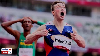 Olympic 400m hurdles champion Karsten Warholm will wear a shoe designed just for him [upl. by Freed]