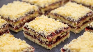 Невероятная ВКУСНЯТИНА К ЧАЮ Нежнейшее ПЕСОЧНОЕ ПИРОЖНОЕ из ДЕТСТВА  SHORTBREAD WITH JAM [upl. by Stavros701]