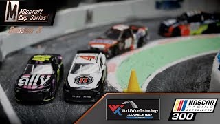 NASCAR StopMotion Miscraft Cup Series  S5 R4  Gateway [upl. by Ardnyk]